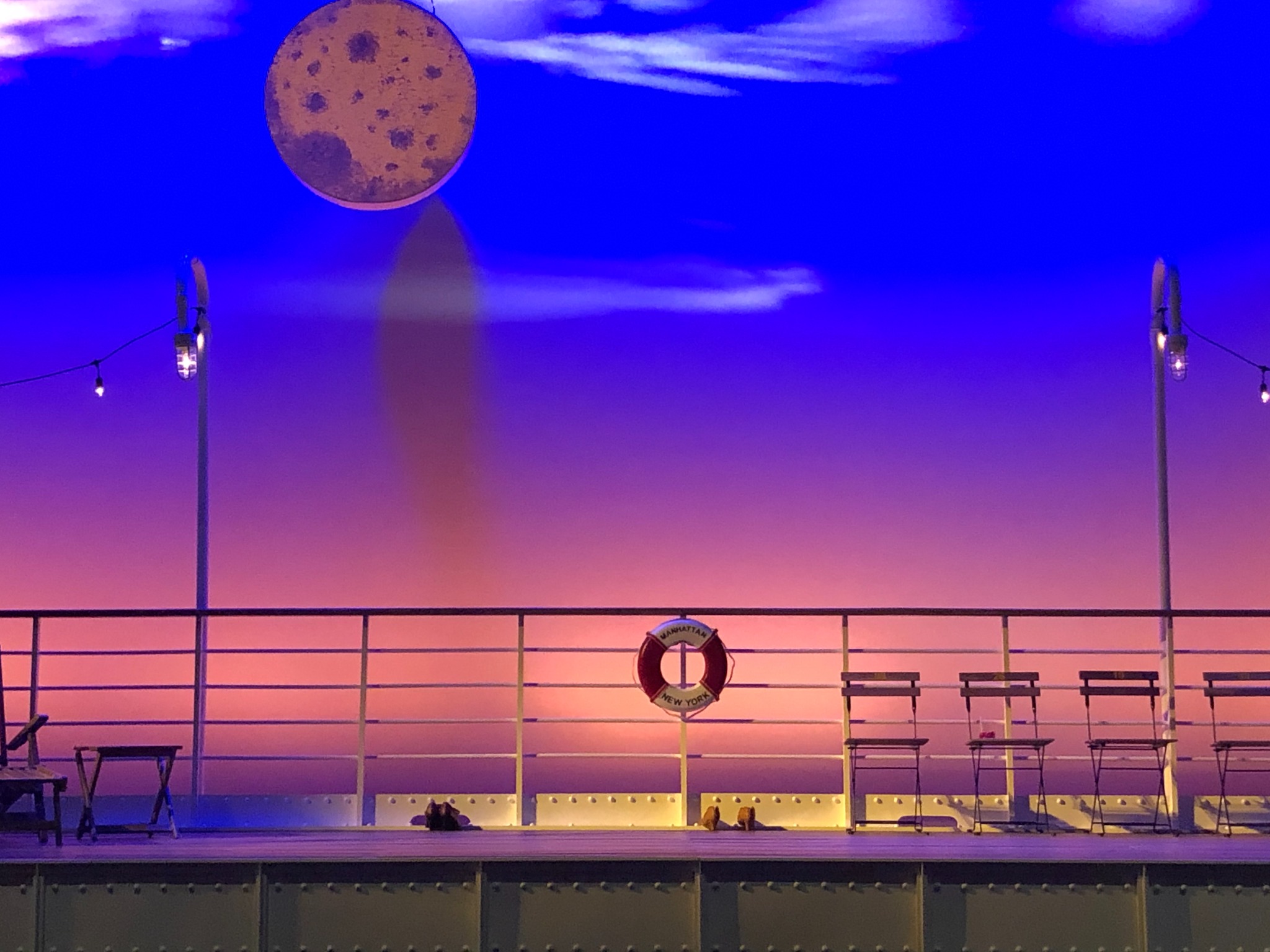 Stage setting for Turning